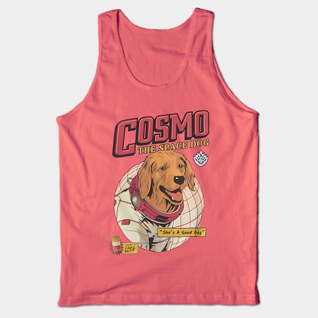 Cosmo The Space Dog Tank Top by Vector-Planet